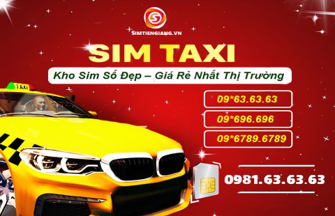 Vì sao nên sở hữu sim taxi 3 sim số đẹp giá rẻ?